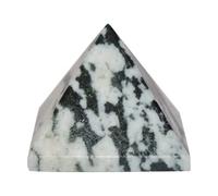 KULIA® Healing Crystal Pyramid For Meditation Natural Reiki Stone Pyramid Reiki Healing Crystal Tower Meditation Tool Living Room Decor Living Stone Feng Shui Pocket Stone Spiritual Decor