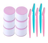 KULIA® Hilo para enhebrar Depilación facial Hilo de algodón Cuidado de la piel del rostro Depilación corporal Hilo fuerte Hilo para enhebrar con lápiz de cejas Productos indios Hilo para enhebrar