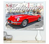 Kultautos der 1960er Jahre (hochwertiger Premium Wandkalender 2026 DIN A2 quer), Kunstdruck in Hochglanz: Zeitreise in die 60er: Ikonische Automobile
