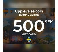 Kultur & Livsstil - Upplevelse.com Gift Card 500 SEK Key - SWEDEN
