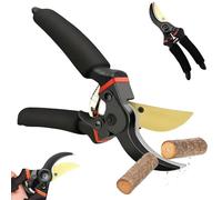 Kulzdevices GardenSlicer Pro Garden Pruning Shears-GardenSlicer Heavy Duty Garden Shears, Rust-Resistant Coating, Lightweight & Ergonomic, Effortlessly Cuts 1.57in, Cuts 3X Easier (1 PCS)