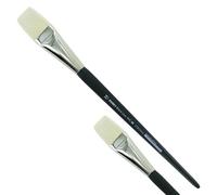 KUM 5122611 - Pincel acrílico y óleo Black Line, plano, tamaño 24, para artistas, pinceles para artistas, art supplies