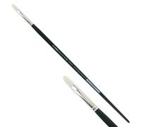 KUM 5123011 - Pincel acrílico y óleo Black Line, lengua de gato, tamaño 8, para artistas, pinceles para artistas, suministros para artistas