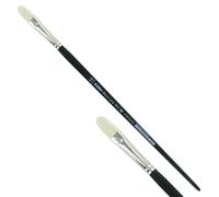 KUM 5123211 - Pincel acrílico y óleo Black Line, lengua de gato, tamaño 12, para artistas, pinceles para artistas, suministros para artistas