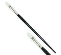 KUM 5123311 - Pincel acrílico y óleo Black Line, lengua de gato, tamaño 14, para artistas, pinceles para artistas, suministros para artistas