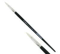 KUM 5124211 - Pincel acrílico y óleo Black Line, redondo, tamaño 12, para artistas, pinceles para artistas, suministros para artistas