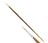 KUM 5124611 - Pincel acrílico y óleo Wood Line, redondo, tamaño 2, para artistas, pinceles para artistas, suministros para artistas