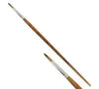 KUM 5124911 - Pincel acrílico y óleo Wood Line, redondo, tamaño 8, para artistas, pinceles para artistas, suministros para artistas