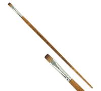 KUM 5125611 - Pincel acrílico y óleo Wood Line, plano, tamaño 8, para artistas, pinceles para artistas, art supplies