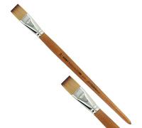 KUM 5126311 - Pincel acrílico y óleo Wood Line, plano, tamaño 24, para artistas, pinceles para artistas, art supplies