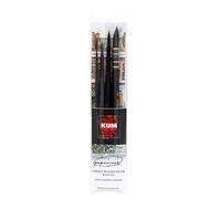 KUM 5146916 - Set de Pinceles de 4 Piezas, Pinceles de Artista para Acuarela, Urban Watercolor Brush Set