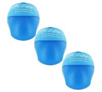 KUM AZ105.34.16-B - Sacapuntas para zurdos Buddy, 3 piezas, azul, sacapuntas con contenedor