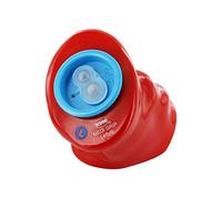 Kum AZ105.41.19 - Sacapuntas ergonómico doble para el depósito, Medi Grip Lefty, de magnesio, 1 pieza