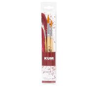 KUM 5160116 - School&Art Brush Set Round, para artistas, pinceles escolares, material de arte
