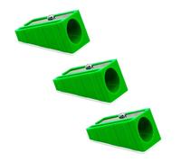 KUM - Sacapuntas especial 100-70 para lápices de hasta 17 mm, amarillo | Paquete de 3 Sacapuntas para lápices gruesos, ideal para lápices de colores, lápices de cera y materiales de manualidades
