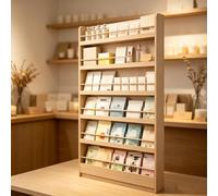 kumamart Librería Estrecha para niños, Expositor Tras Puerta