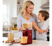 kumamart Máquina eléctrica for Hacer Mantequilla de maní, máquina for Frutos Secos, Molinillo Antideslizante de 110V-220V for almendras y sésamo for el hogar/Comercial