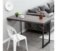 kumamart Wall Mounted Fold Down Table, Heavy-Duty Folding Desk For Small Spaces, Multi-Purpose Floating For Kitchen, Dining & Laundry Room(A,90 * 60 * 75)