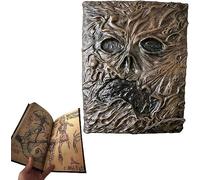 KUMIAO Auténtico accesorio de película de terror Demon Evil Dead Book Prop - Decoración perfecta de Halloween para un ambiente espeluznante
