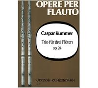 KUMMER - Trio Op.24 en Sol Mayor para 3 Flautas