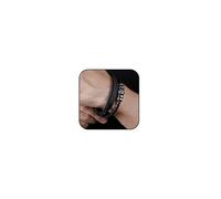 KummerSaprk Pulsera de piel trenzada negra para hombre, con texto en inglés «To My Son/Grandson», regalo de cumpleaños, Cuero, No es una piedra preciosa