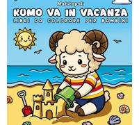 Kumo va in vacanza: Libro da colorare per bambini