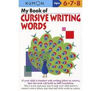 Kumon My Book of Cursive Writing Words (Cursive Writing Workbooks)