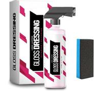 kumosaka Gloss Dressing - Plastic, Trim & Tire Dressing - Restore Faded Plastics, Plastic Restorer for Cars Ceramic Plastic Coating, Car Restorer Cream Quick Restorer, Buff for Shine(1pcs)