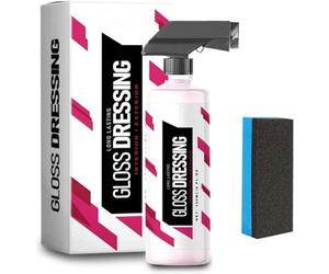 kumosaka Gloss Dressing - Plastic, Trim & Tire Dressing - Restore Faded Plastics, Plastic Restorer for Cars Ceramic Plastic Coating, Car Restorer Cream Quick Restorer, Buff for Shine(1pcs)