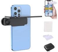 kumosaka Mirror Effect Lens - Capture Stunning Reflections Instantly, Smartphone Camera Reflection Clip Kit, Adjustable HD Glass Phone Photography Flip for Outdoor Travel
