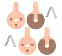 KUMSODE 2 Pares Pastillas de Freno de Sinterizado para KUGOO M4 Pro Patinete, para SmartGyro Speedway v3 Scooter - Piezas de Repuesto de Accesorios