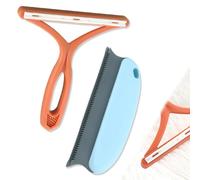 KUMSODE 2 Pcs Cepillo removedor de pelo de mascotas, cepillo removedor de pelusas para perros cepillo removedor de pelo de gato cepillo de goma, productos de depilación de piel para sofá muebles