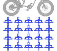 KUMSODE 20 Piezas Espaciador Freno Bicicleta, Espaciador de Pastillas de Freno de Disco hidráulico, Separador de Freno, Espaciadores de Freno de Disco Hidráulico de Bicicleta, Accesorios de Bicicleta