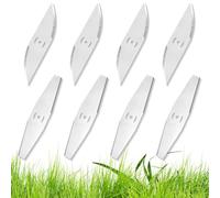 KUMSODE 8PCS Cuchillas Metal Para Desbrozadora Electrica, Cuchillas De Metal Para Desbrozadora De Césped, Hoja De Repuesto De Metal, Accesorios Para Desbrozadora