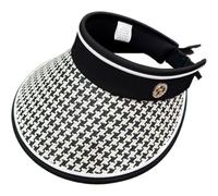 KUMSODE Sombreros de Golf Mujer Viseras de Sombrero de Playa Plegables enrollables de ala Ancha Visera De Verano Protección UV Al Aire Libre