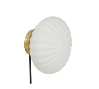 Kumu Lámpara de Pared Ø18 Blanco
