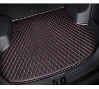 KUNCKN Alfombra Protectora de Maletero Cuero para Benz CLA 200 2023 2024-,Coche Antiarañazos Antideslizante Alfombrilla Maletero Accesorios,A/Black-Red