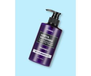 KUNDAL Acondicionador proteico para el cabello Honey & Macadamia Hair Treatment Pink Grapefruit - 500 ml