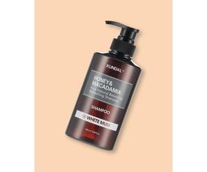 KUNDAL Champú para el cabello Honey & Macadamia Nature Shampoo White Musk - 500 ml