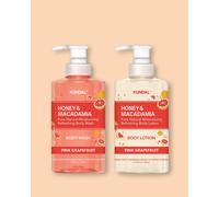 KUNDAL Gel de ducha y loción corporal Miel y Macadamia Honey & Macadamia Body Wash + Lotion - 500 ml, 500 ml
