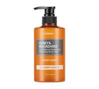 KUNDAL - Honey & Macadamia Pure Body Wash - 500ml - Amber Vanilla