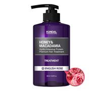 KUNDAL Acondicionador proteico para el cabello Honey & Macadamia Protein Treatment English Rose - 500 ml