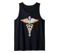 Kundalini Despertar Símbolo Espiritual Meditación Yoga Arte Camiseta sin Mangas