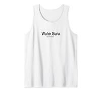 Kundalini Yoga Wahe Guru: Inclinación a la sabiduría, mantra Camiseta sin Mangas