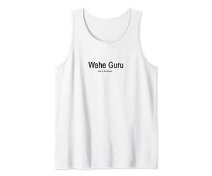 Kundalini Yoga Wahe Guru: Inclinación a la sabiduría, mantra Camiseta sin Mangas