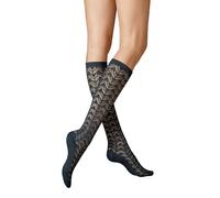 KUNERT Ajour Fashion Calcetines hasta la Rodilla, Alpsee 1545, 39-42 Mujeres