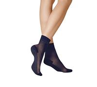KUNERT Calcetines para mujer Cotton Sole 20, suela de algodón, 20 DEN, Armada 0880, 39-42