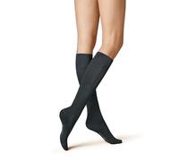 KUNERT Fly&Care KSD Calcetines hasta la Rodilla de Punto para Mujer, Dark-Navy, 39-40 EU