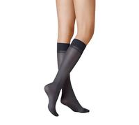 KUNERT Satin Look 40 Calcetines, Marine, 35-38 para Mujer