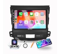 Kunfine Automática Android Navegación Estéreo GPS Radio Cámara de Marcha Atrás 9" IPS Pantalla Táctil Tabletas Pad Reproductor de Medios para Mitsubishi Outlander 2005-2012 Quad Core 2G+32G